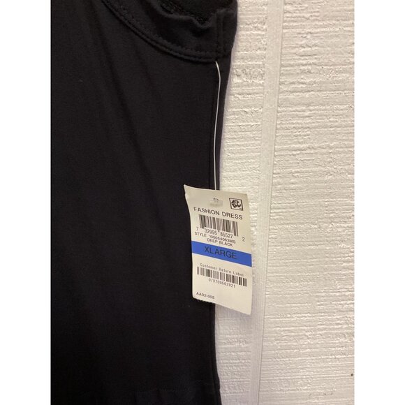 Style & Co. Black Sleeveless Knit Dress Cool & Comfortable XL - Picture 7 of 9
